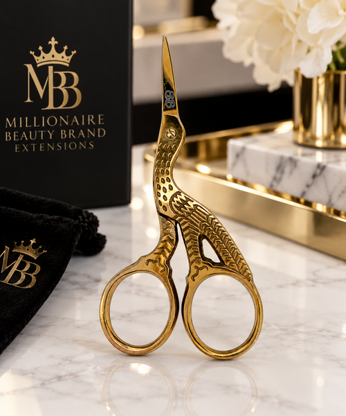 Hair extension scissors