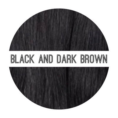 Hot fusion Black&Dark Brown - Millionaire Beauty Brand Extensions 