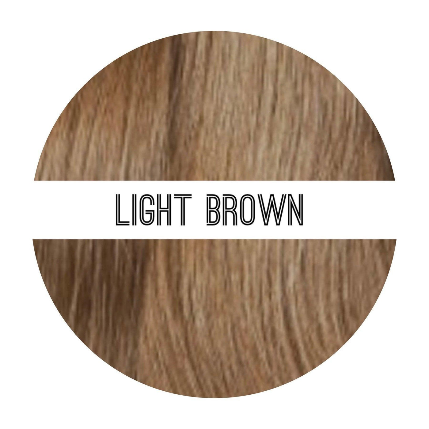 Machine Wefts Light Brown - Millionaire Beauty Brand Extensions 
