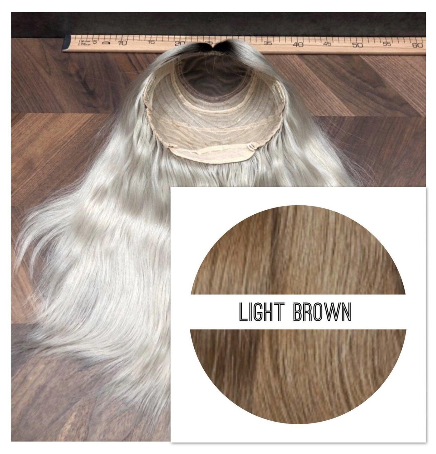 Wigs Colors LIGHT BROWN GVA hair | GVA hair