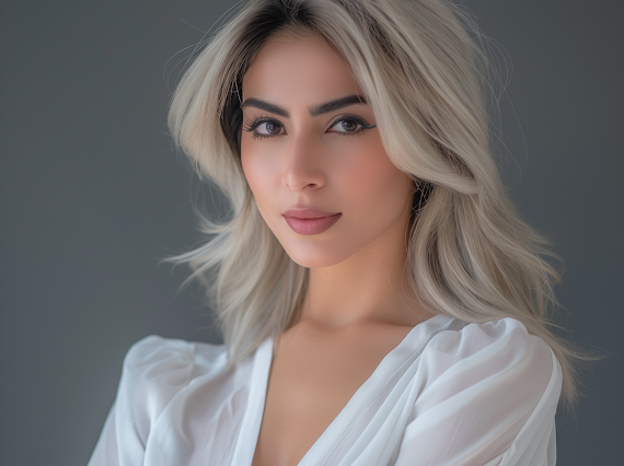 Machine weft color 1B/60