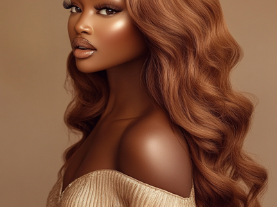 Hair ponytail color 6
