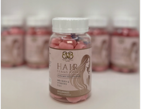 Hair quality close-up