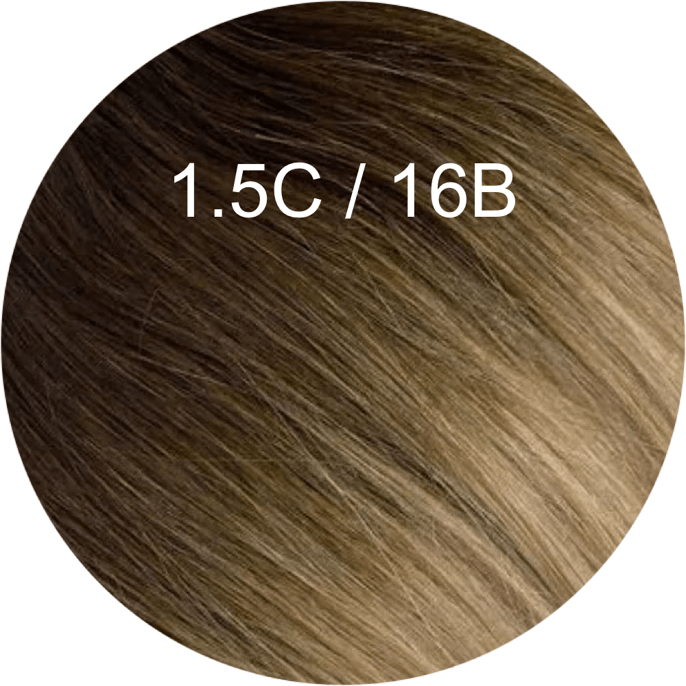 Genius weft color 1.5C/16B 22’ - Millionaire Beauty Brand Extensions 
