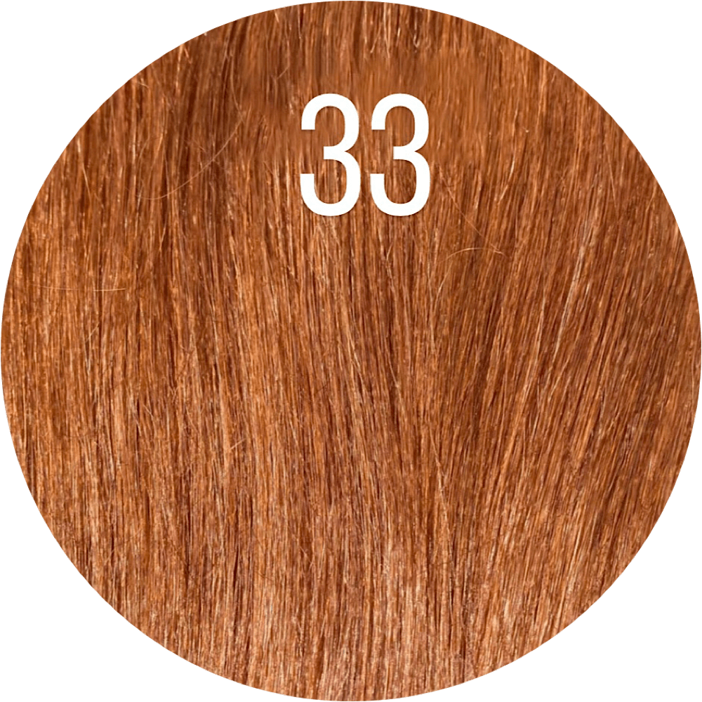 Genius weft hair extensions color 33 - Millionaire Beauty Brand Extensions 