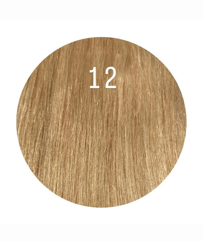 Hair Wefts Hand tied Color 12 - Millionaire Beauty Brand Extensions 