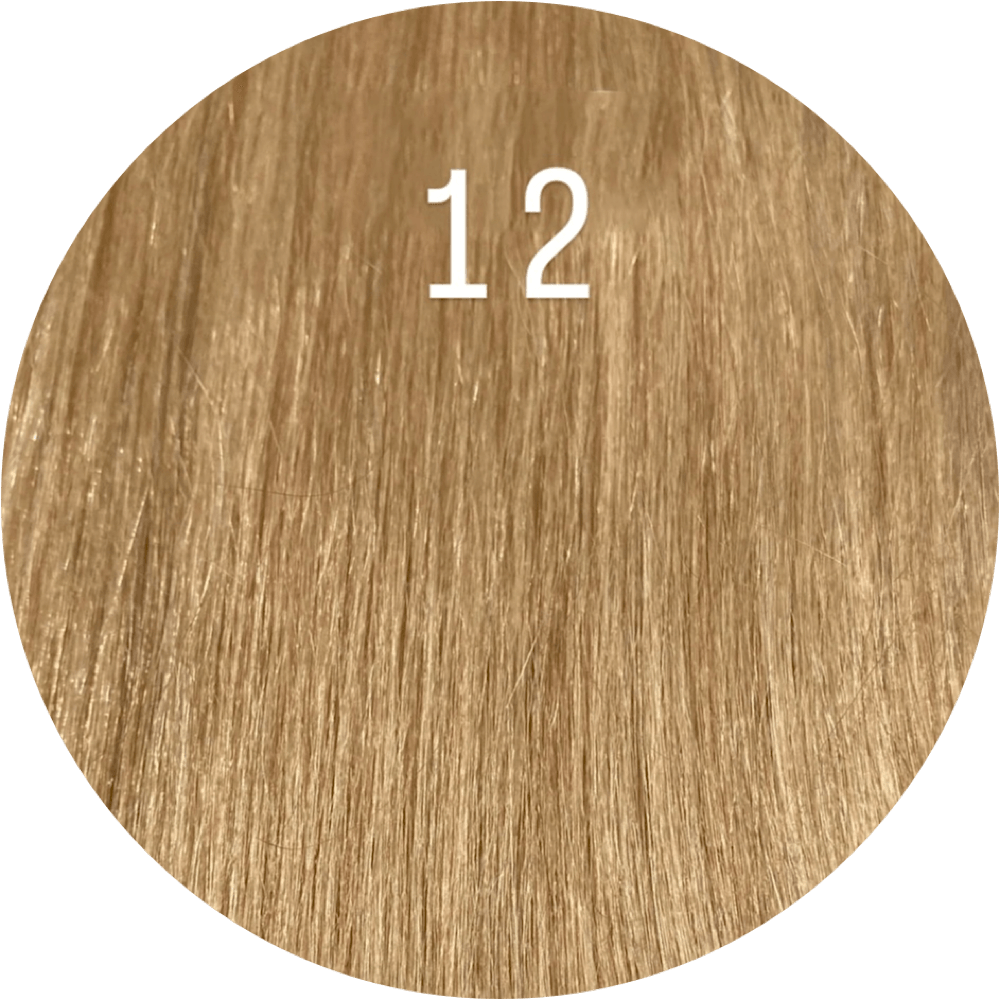 Halo hair extensions color 12 - Millionaire Beauty Brand Extensions 