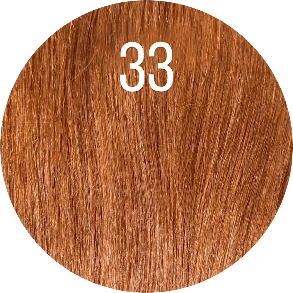 Halo hair extensions color 33 - Millionaire Beauty Brand Extensions 