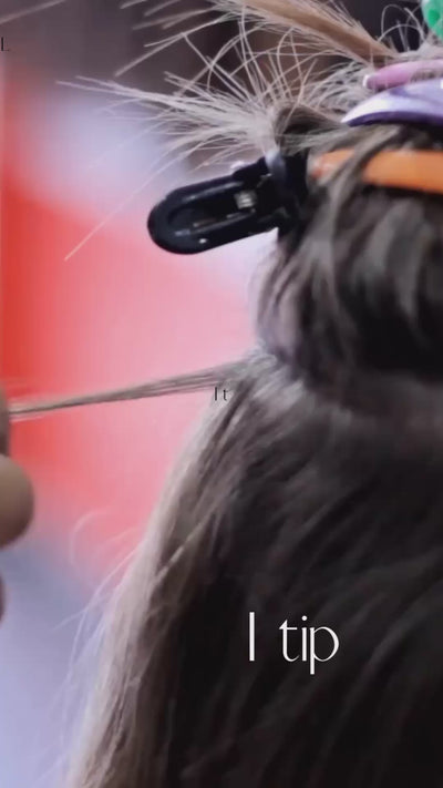 I Tip hair extension zoom course