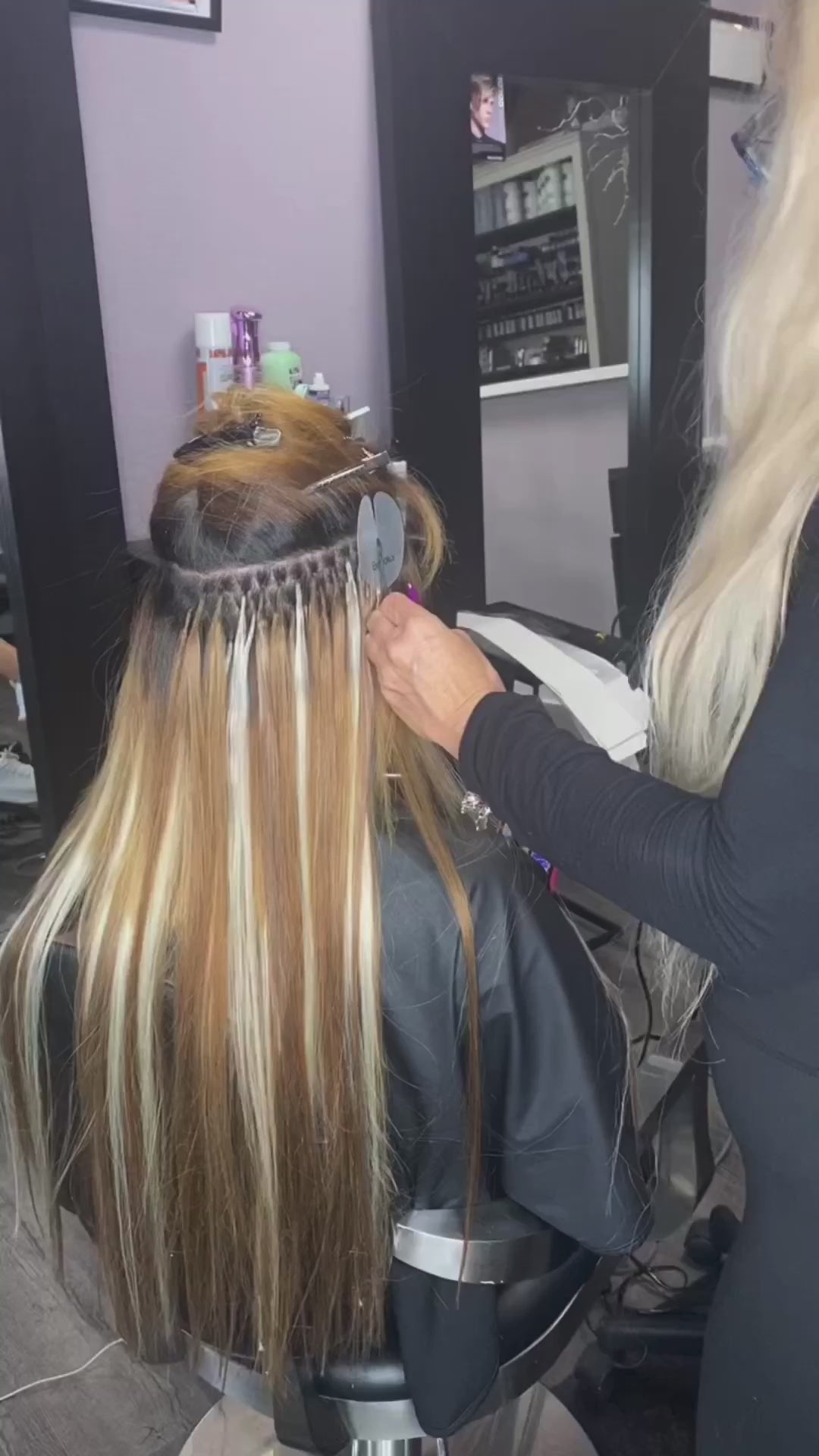 Fusion hair extension 1 day in person course