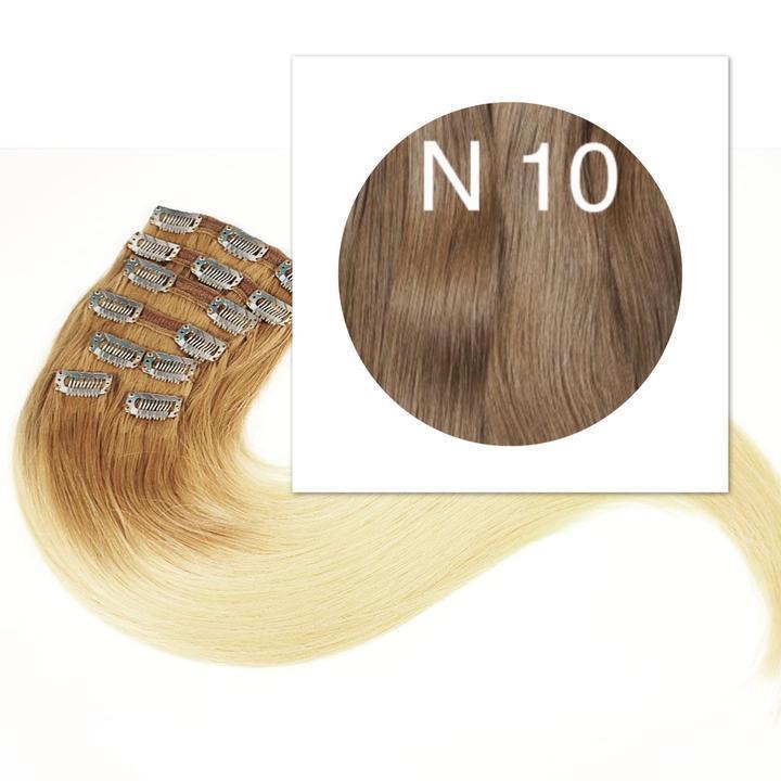 Clips LIGHT BROWN - Premium Clips from Millionaire Beauty Brand Extensions - Just $267.00! Shop now at Millionaire Beauty Brand Extensions 