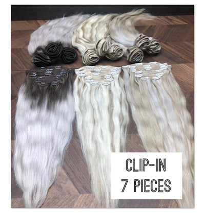 Hair Clips Color 1B - Premium Clips from Millionaire Beauty Brand Extensions - Just $248.00! Shop now at Millionaire Beauty Brand Extensions 