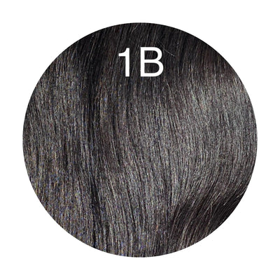 Halo hair extensions color 1B - Premium halo from Millionaire Beauty Brand Extensions - Just $480.00! Shop now at Millionaire Beauty Brand Extensions 