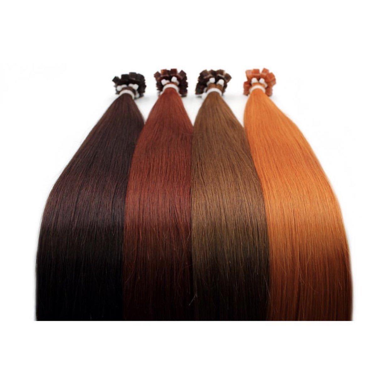 Hot Fusion Colors RED BROWN - Premium hot fusion from Millionaire Beauty Brand Extensions - Just $71.00! Shop now at Millionaire Beauty Brand Extensions 