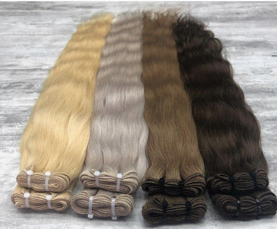 Machine wefts color 60C 22'' - Premium wefts machine from Millionaire Beauty Brand Extensions - Just $540.00! Shop now at Millionaire Beauty Brand Extensions 